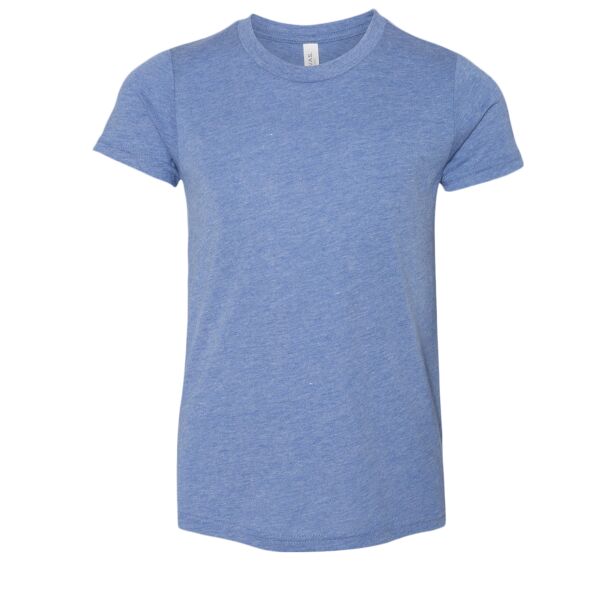 Bella 3413Y Youth Triblend Jersey Short Sleeve Tee Thumbnail