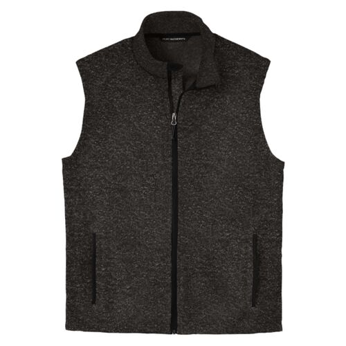 Port Authority F235 Adult Sweater Fleece Vest Thumbnail